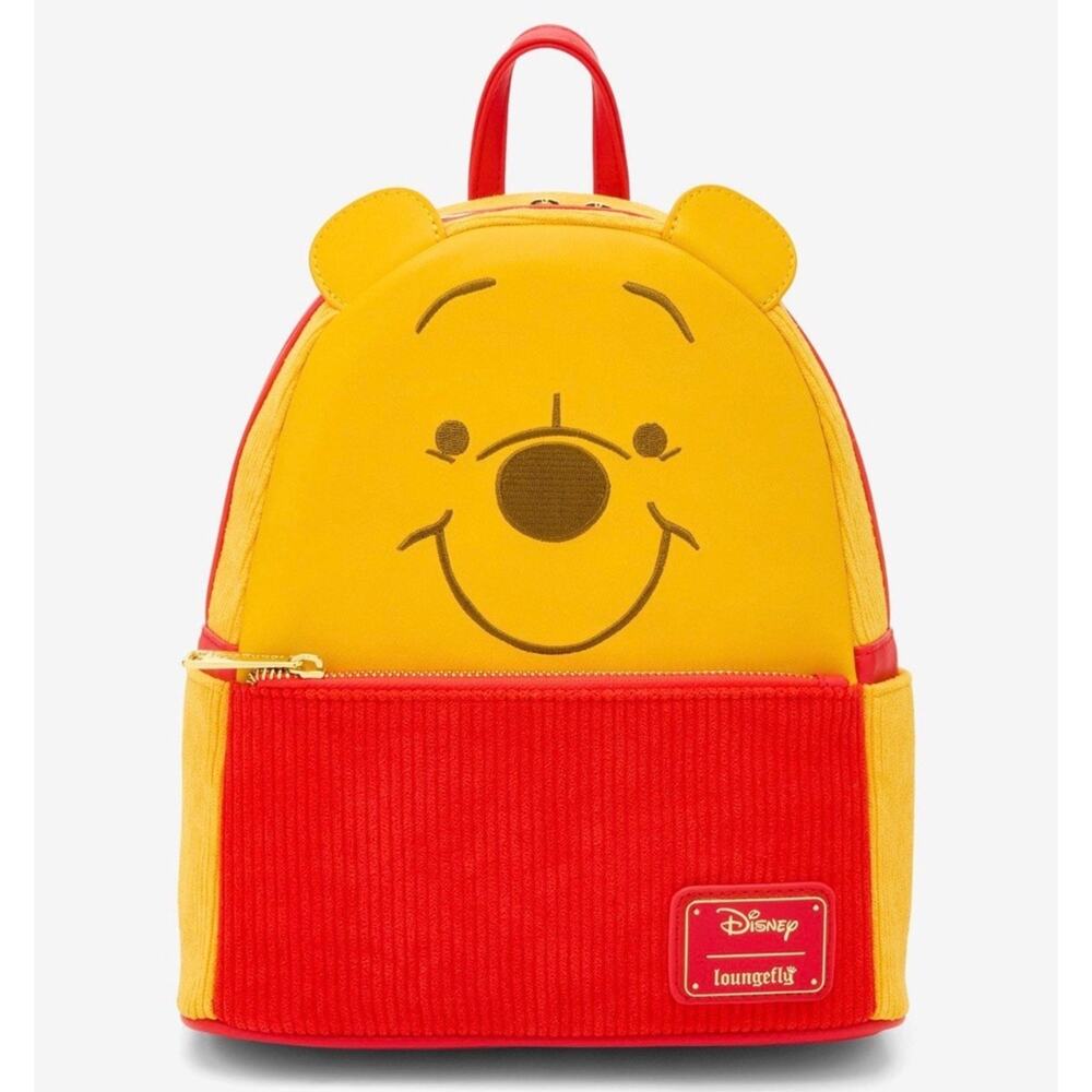 Loungely Disney Winnie the Pooh Figural Mini Backpack NWT